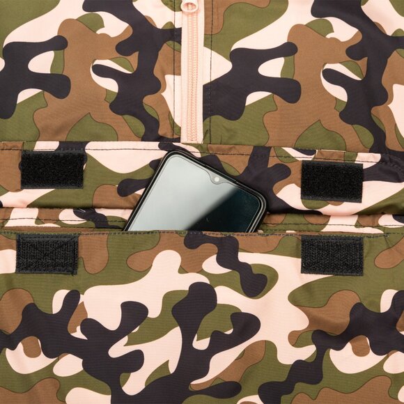 Women Lightweight Windbreaker Suit Outdoor Hiking Hooded Jacket with Liner Size - Picture 5 of 9